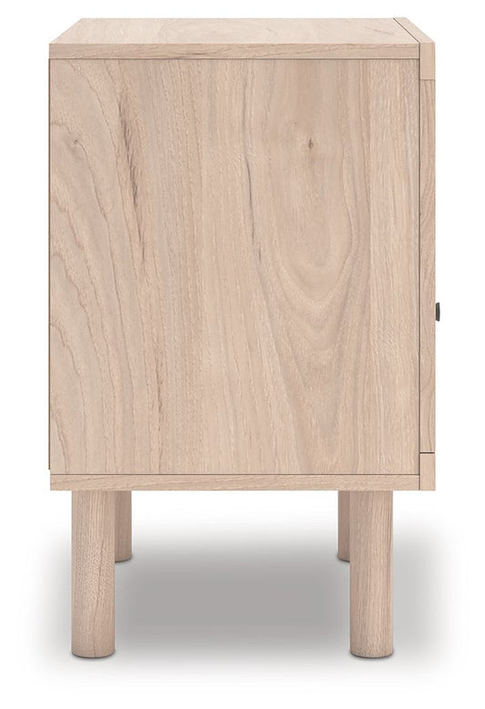 Arloster - One Drawer Night Stand - Tan