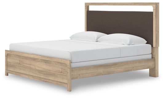 Kinlanni - Upholstered Panel Bed