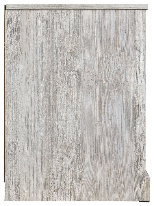 Paxberry - One Drawer Night Stand - Whitewash