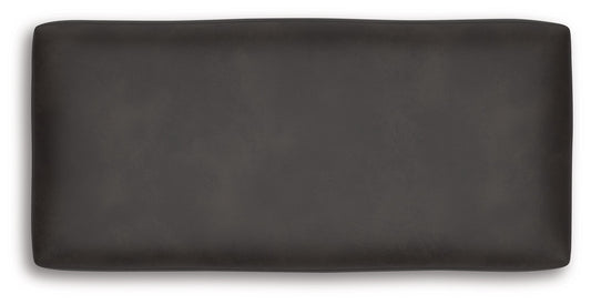 Lofton-Pike - Oversized Accent Ottoman - Shadow