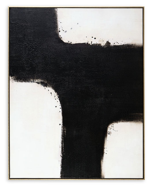 Reighlea - Wall Art - Black / White