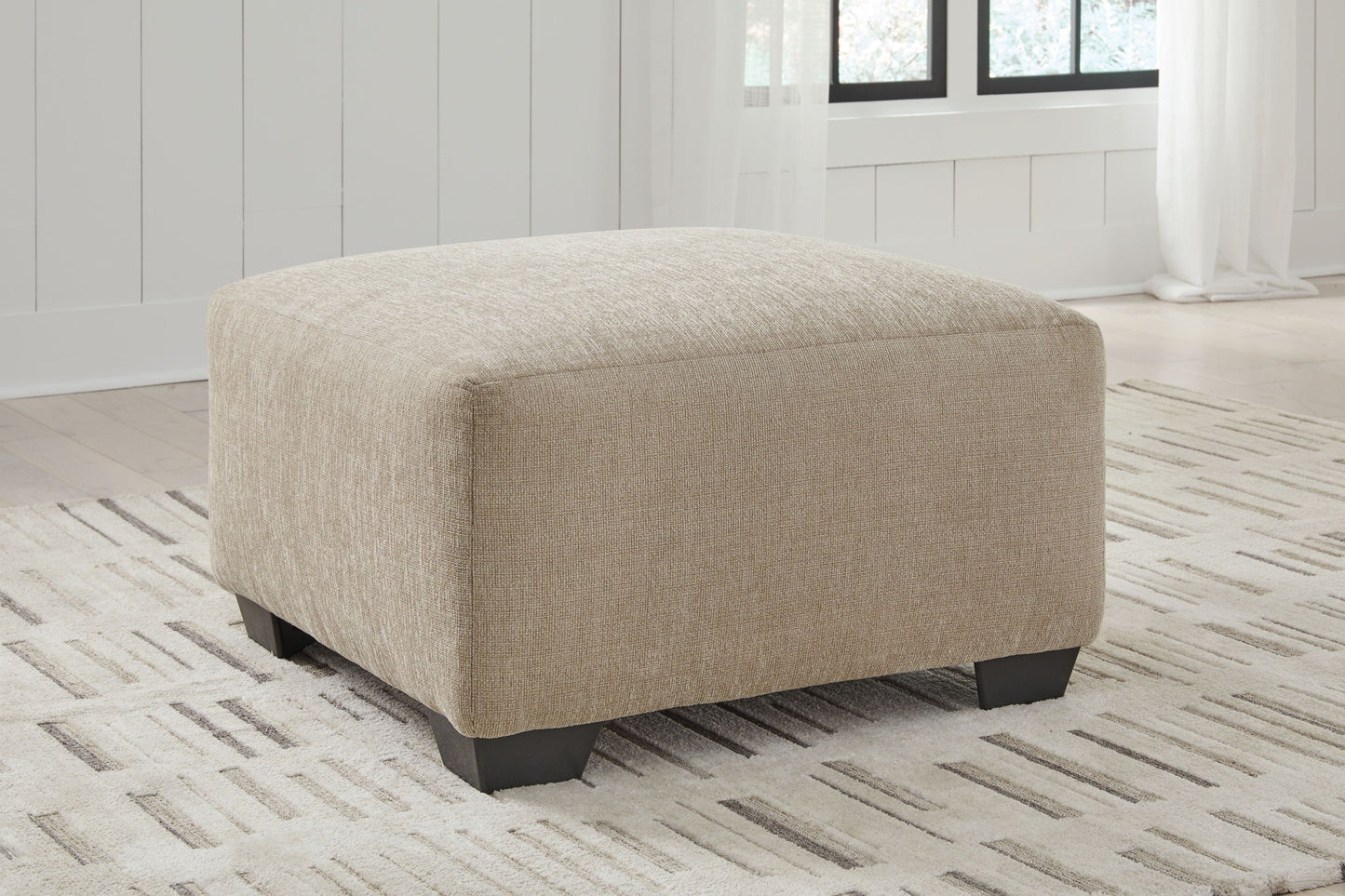 Brogan Bay - Oversized Accent Ottoman - Cork