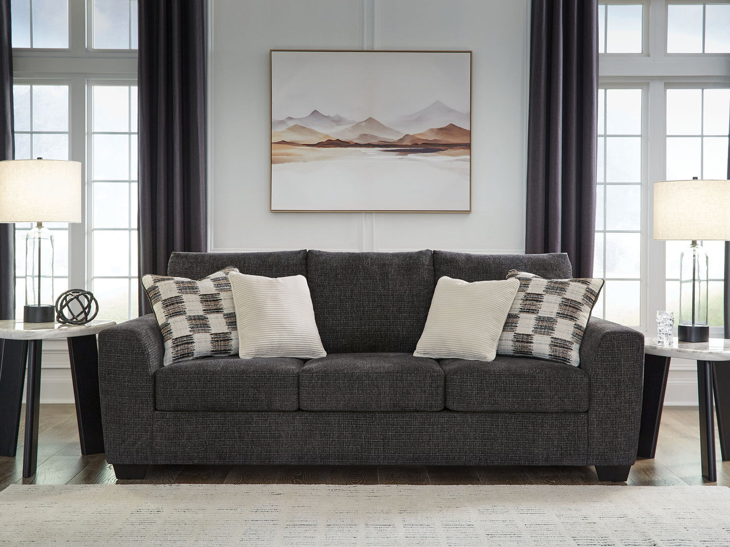 Loreo - Queen Sofa Sleeper - Ebony