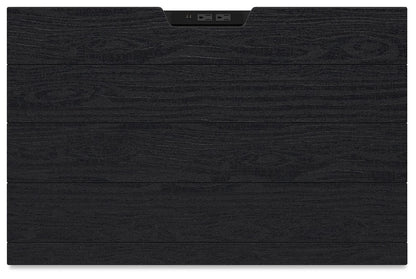 Londer - Two Drawer Night Stand - Black