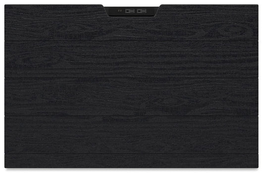 Londer - Two Drawer Night Stand - Black