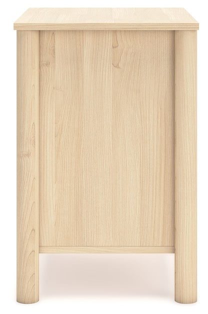 Cabinella - Two Drawer Night Stand - Tan