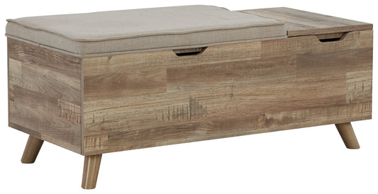 Gerdanet - Storage Bench - Beige