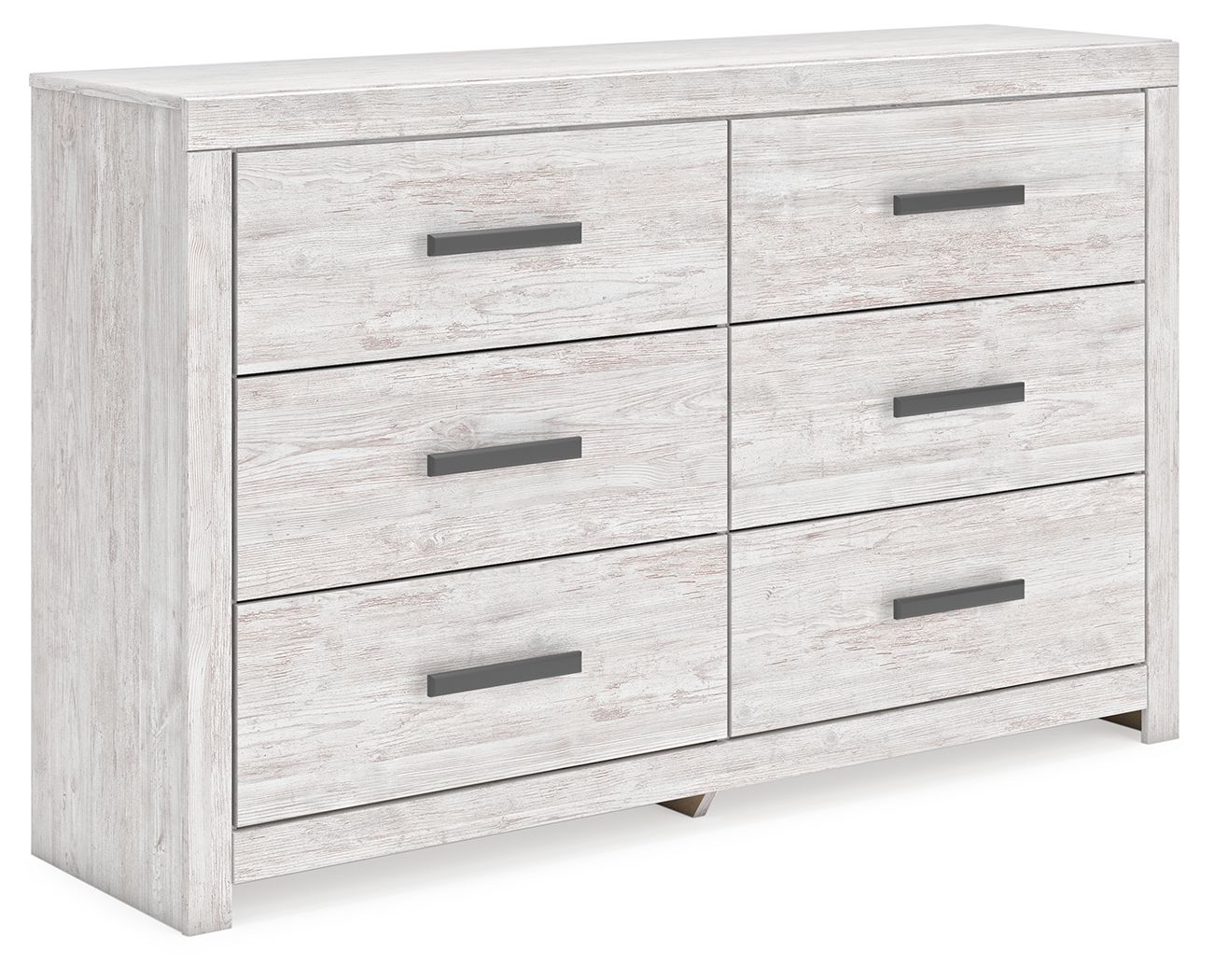 Cayboni - Six Drawer Dresser - Whitewash