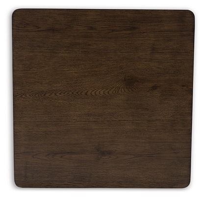 Veramond - Square Cocktail Table - Dark Brown