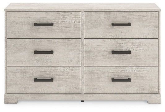 Shawburn - Six Drawer Dresser - Gray