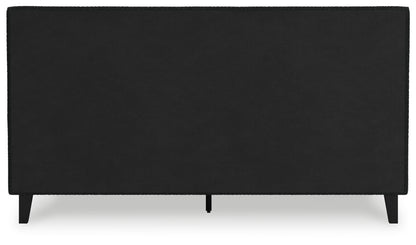 Cadmori - Upholstered Bed With Roll Slats