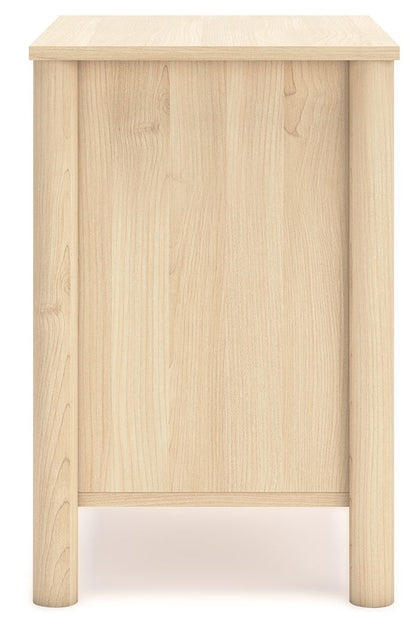 Cabinella - Two Drawer Night Stand - Tan