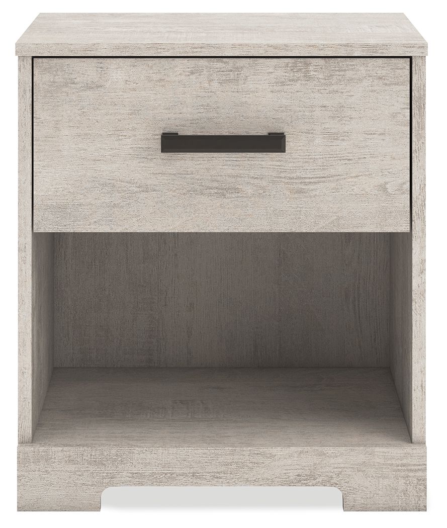 Shawburn - One Drawer Night Stand - Gray