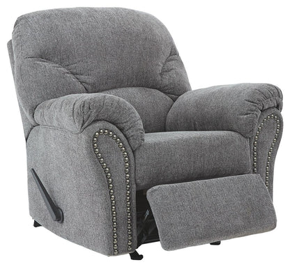 Allmaxx - Rocker Recliner - Pewter