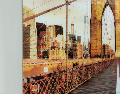 Shayward - Wall Art - Blue / Amber