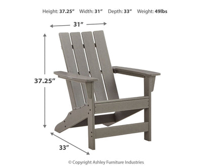 Visola - Adirondack Chair - Gray