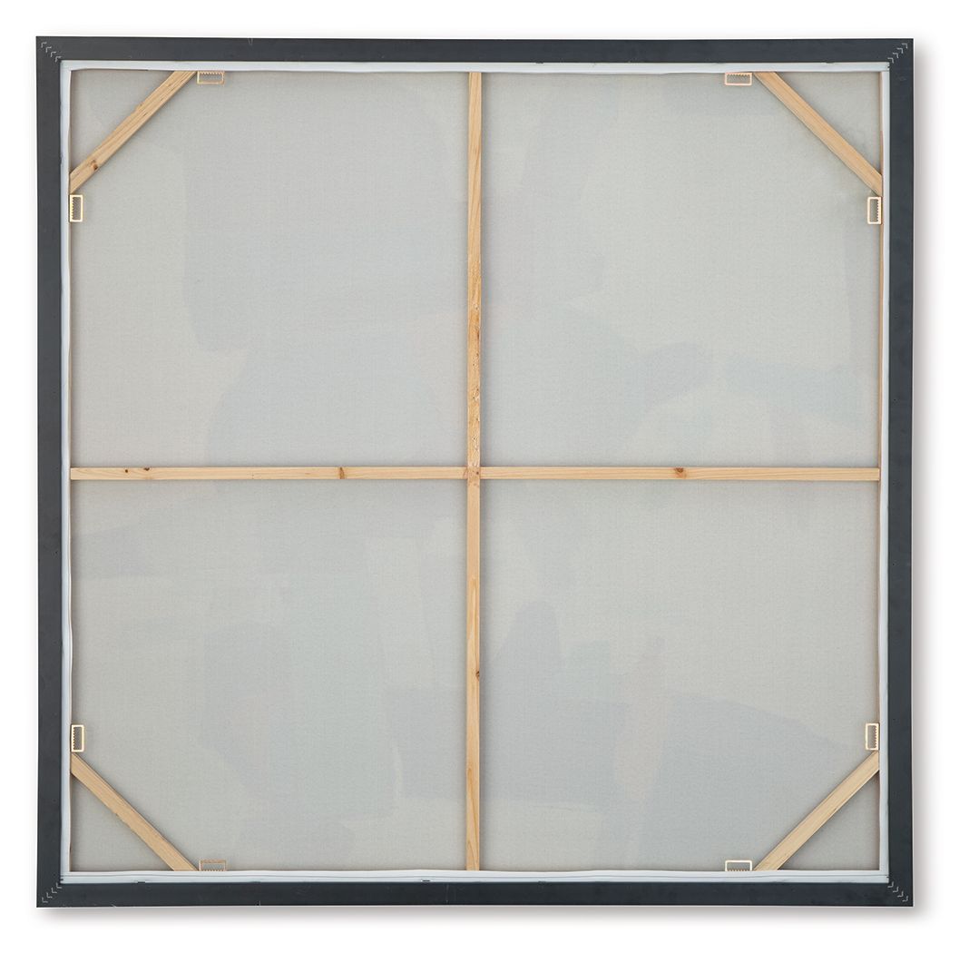 Wynburn - Wall Art - White / Blue / Green