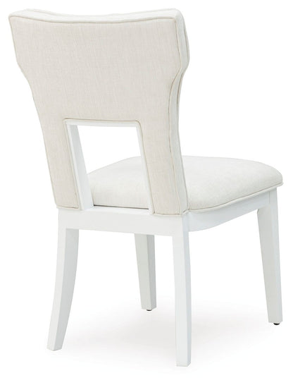 Chalanna - Dining Upholstered Side Chair (Set of 2) - White