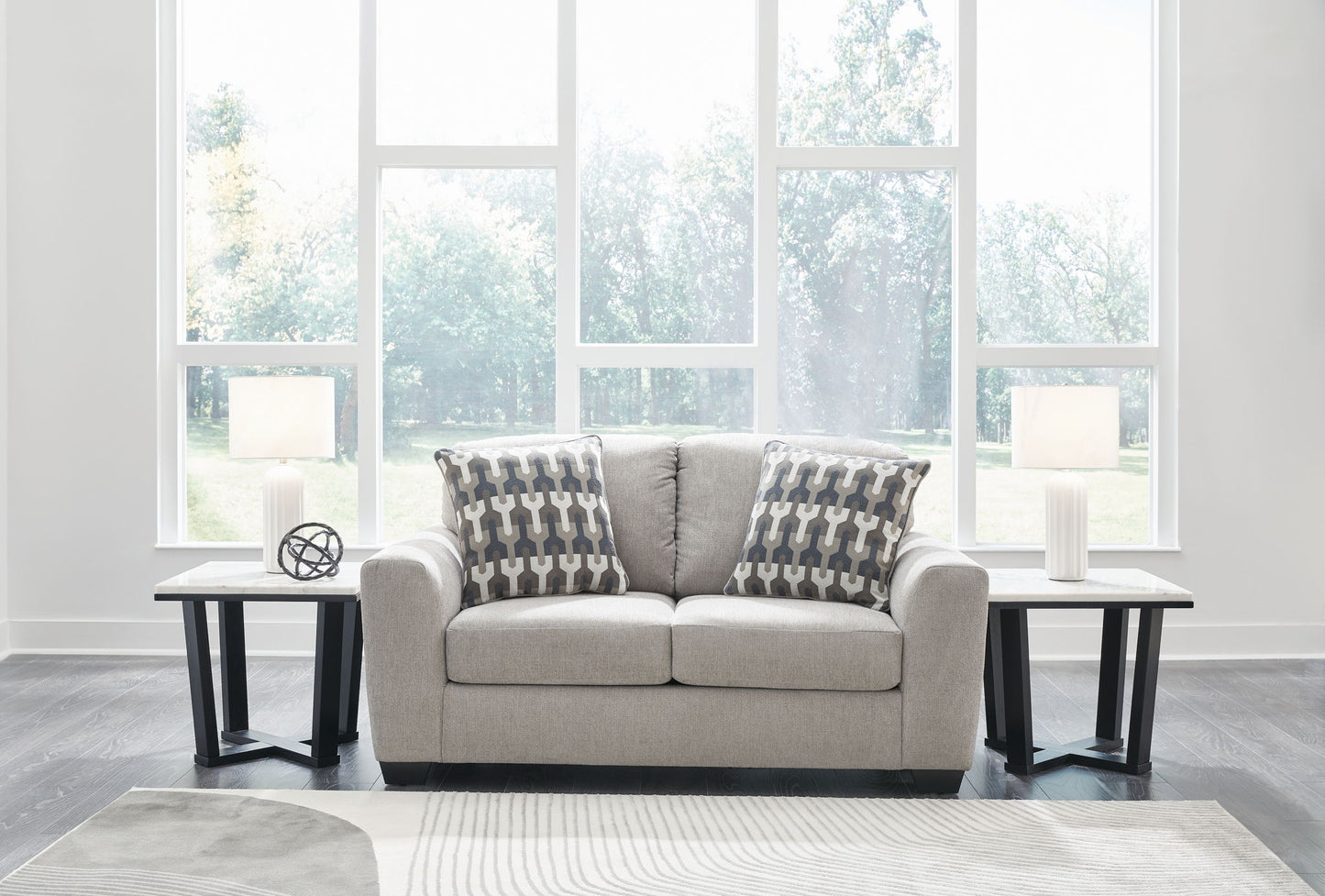 Avenal Park - Loveseat - Flannel