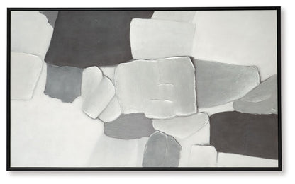 Adilson - Wall Art - White / Gray / Black