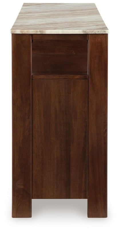 Tobinville - Accent Cabinet - Dark Brown