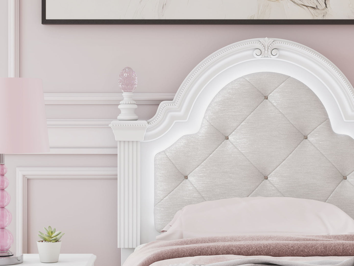 Kozlani - Upholstered Panel Headboard
