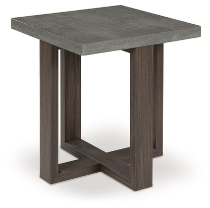 Dynnford - Occasional Table Set (Set of 3) - Gray / Brown