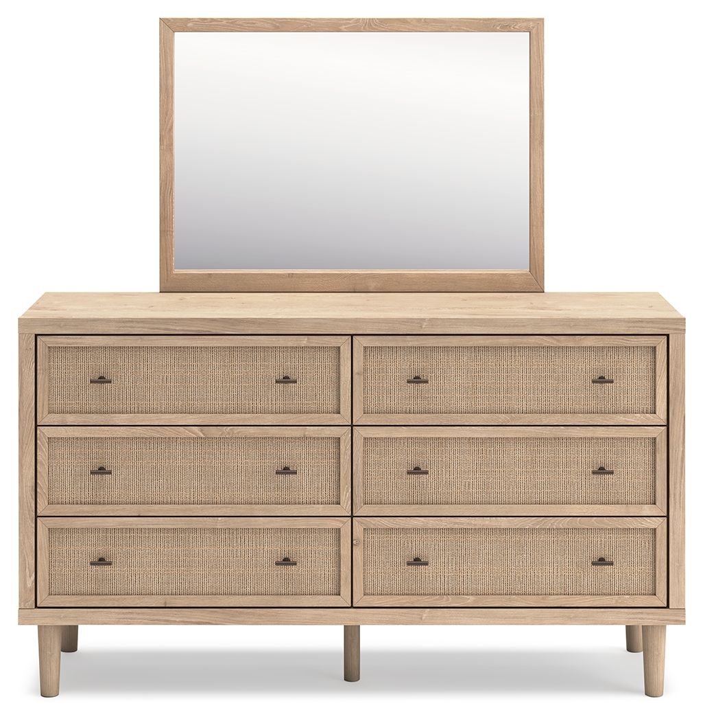 Cielden - Dresser And Mirror - Two-Tone