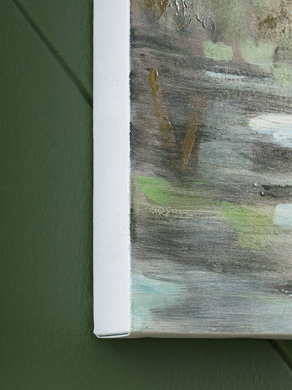 Evermaddick - Wall Art - Green / Gray / White