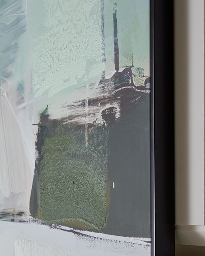 Vinick - Wall Art - Green / Gray / White