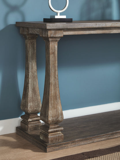 Johnelle - Sofa Table - Gray