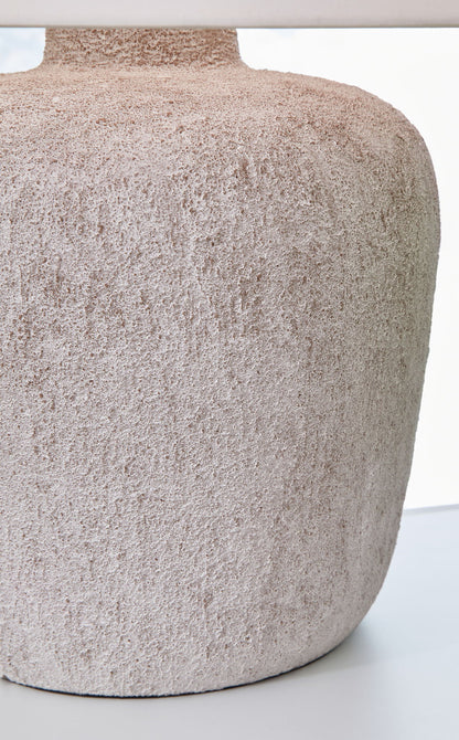 Danry - Metal Table Lamp - Distressed Cream