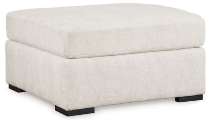 Chessington - Oversized Accent Ottoman - Ivory