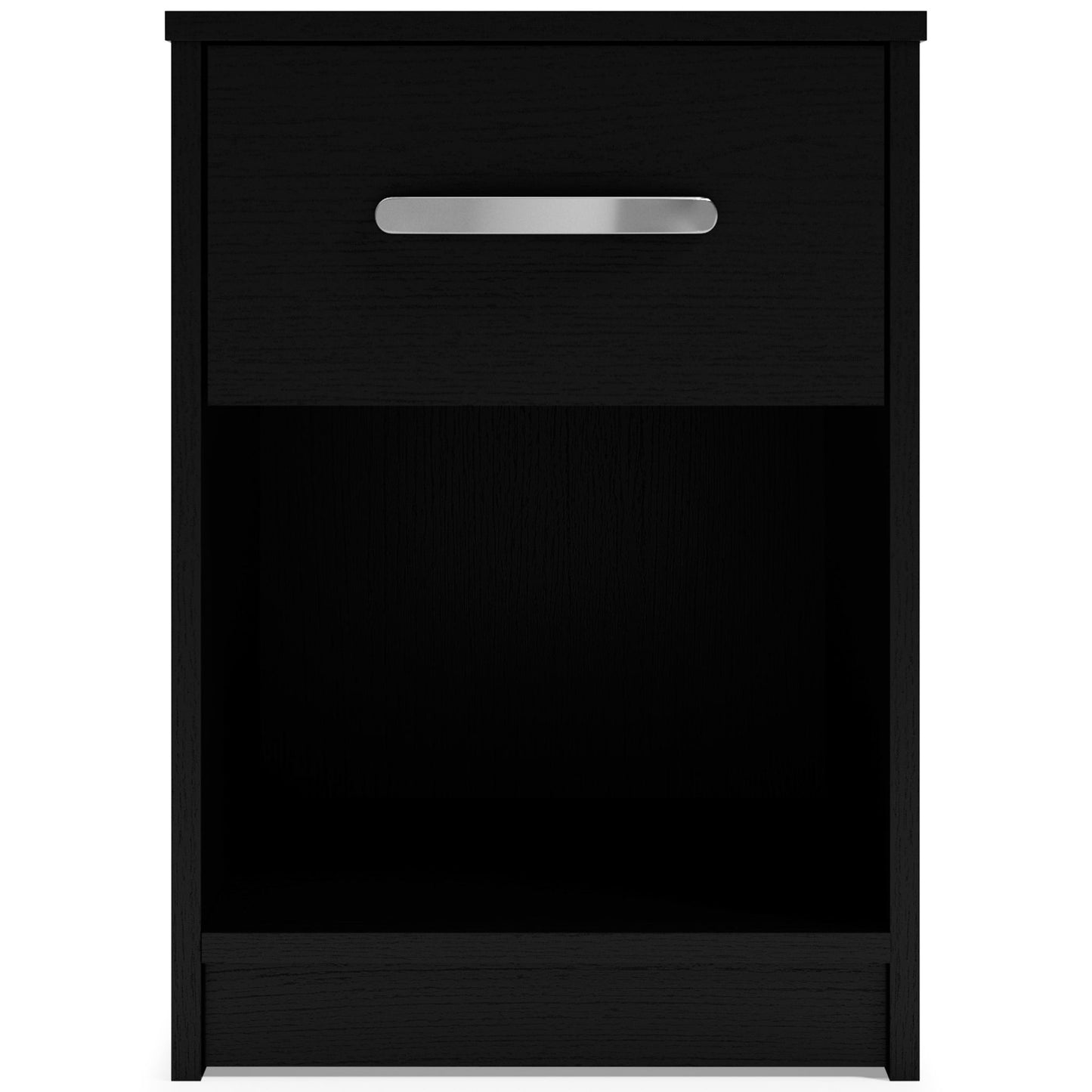 Finch - One Drawer Night Stand - 23" Height - Black