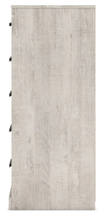 Shawburn - Five Drawer Chest - Gray