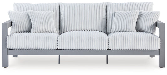Hurley Park - Sofa With Cushion - Gray