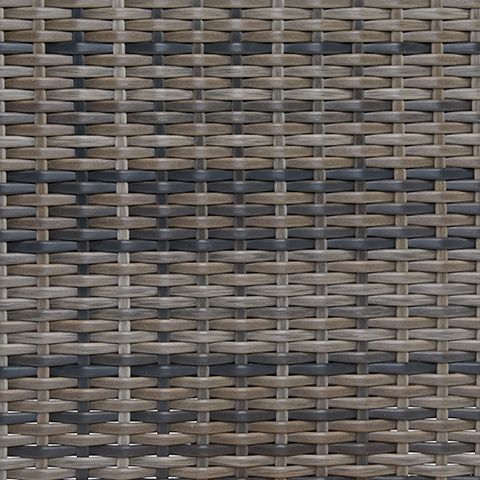 Harbor Court - Ottoman with Cushion - Gray