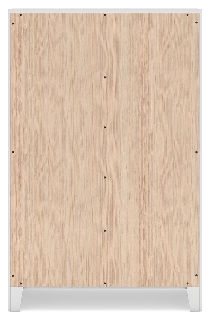 Binterglen - Five Drawer Chest - White