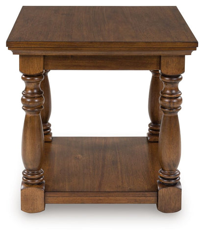 Sturlayne - Rectangular End Table - Brown