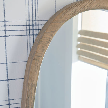 Aarilynn - Accent Mirror - Antique Brown