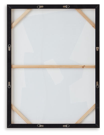 Garviery - Wall Art - Black / Cream