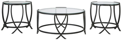 Tarrin - Occasional Table Set (Set of 3) - Black