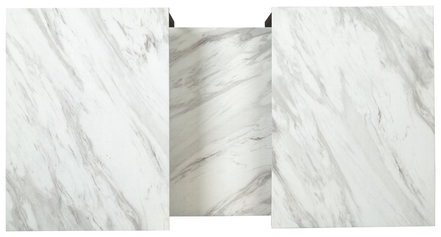 Donnesta - Occasional Table Set (Set of 3) - Gray / Black