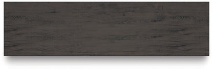 Fraluna - Six Drawer Dresser - Charcoal
