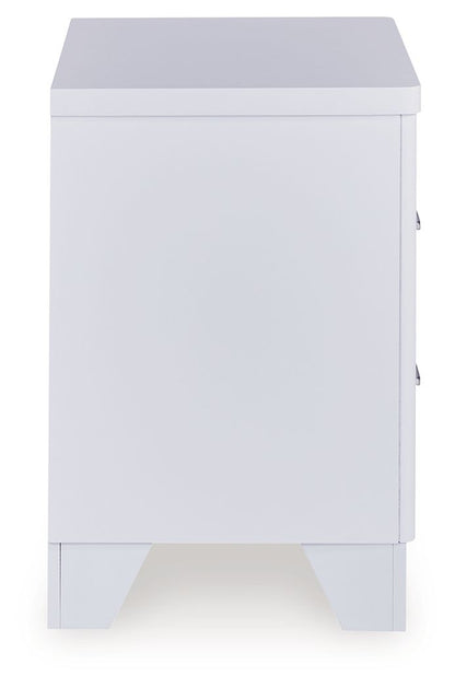 Jarlee - Two Drawer Night Stand - White