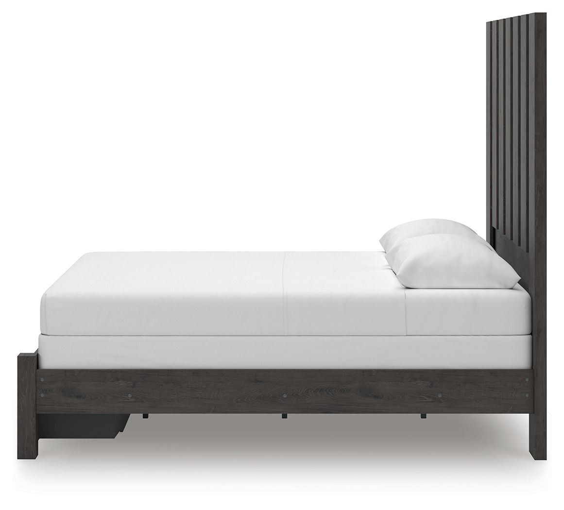 Fraluna - Panel Storage Bed