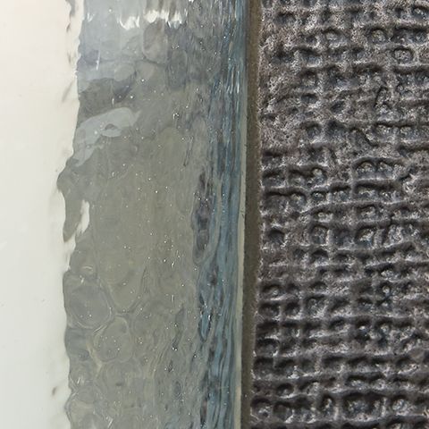 Garekton - Candle Holder Set (Set of 2) - Clear / Pewter Finish