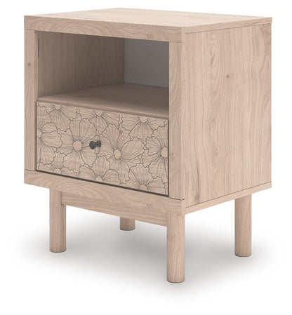 Arloster - One Drawer Night Stand - Tan