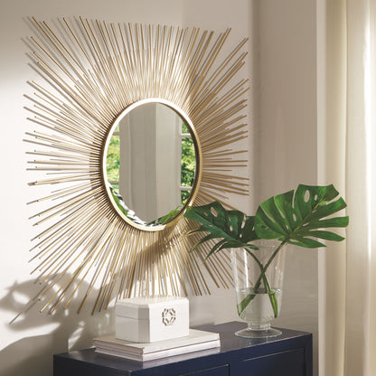 Elspeth - Accent Mirror - Gold Finish