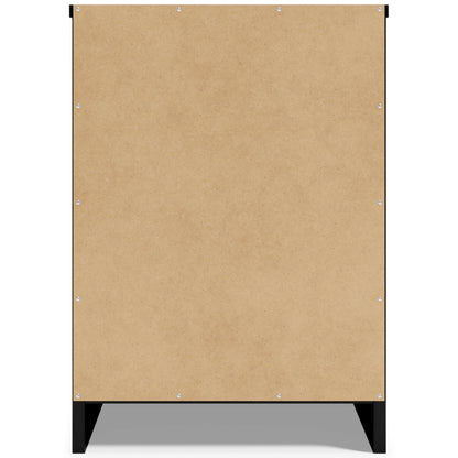 Finch - One Drawer Night Stand - Black